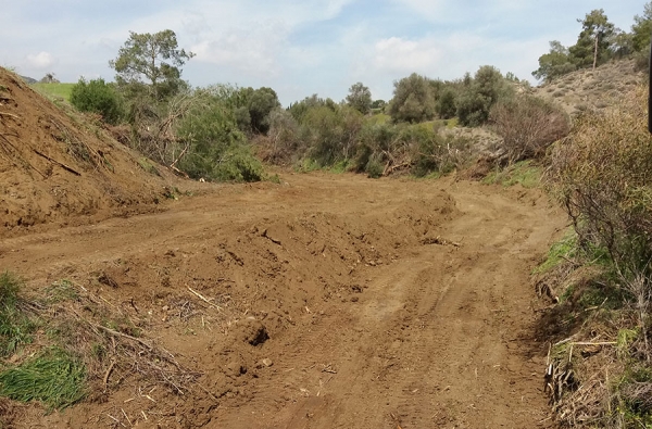 CLEARING OF RIVERS AND FURROWS